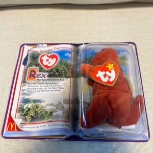 Rex the Tyrannosaurus Rex Mini Beanie Baby